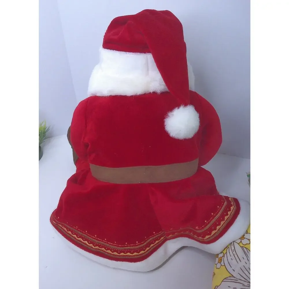 Vintage Hallmark The Polar Express Talking Santa Claus Plus